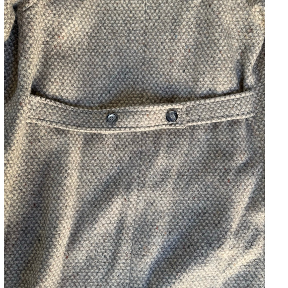 Vintage  Wool Coat International Scene– Made in Poland – Double Breasted Sz 5/6 - Picture 10 of 10